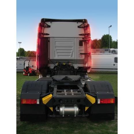 ΦΩΣ ΟΓΚΟΥ 8LED ΚΟΚΚΙΝΟ 12/24V 150mm ΑΔΙΑΒΡΟΧΟ 1ΤΕΜ. Auto Moto Tyres 