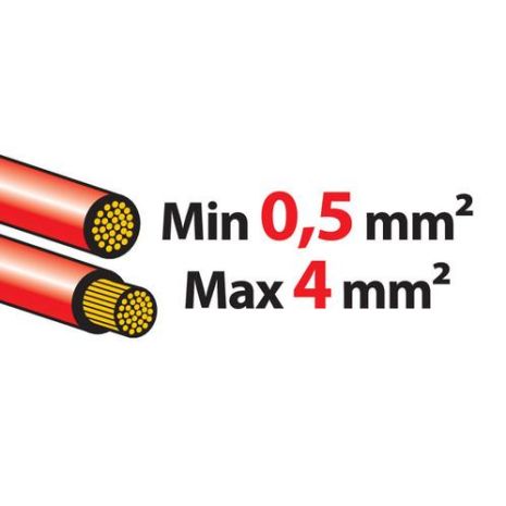 ΚΟΠΤΙΚΟ/ΑΠΟΓΥΜΝΩΤΗΣ ΑΥΤΟΜΑΤΟΣ ΓΙΑ ΚΑΛΩΔΙΑ ΚΑΙ ΦΙΣΑΚΙΑ (min 0,5 mm2- max 4mm2) 170mm ΜΑΥΡΟ/ΓΚΡΙ 1ΤΕΜ Auto Moto Tyres 