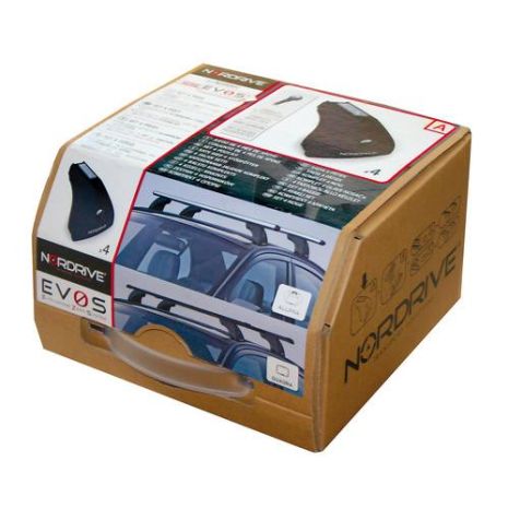 ΣΤΑΝΤΑΡ ΑΚΡΟ (ΠΟΔΙ) ΜΕ ΚΑΠΑΚΙΑ ΚΑΙ ΚΛΕΙΔΑΡΙΑ EVOS NORDRIVE - 4 ΤΕΜ. Auto Moto Tyres 