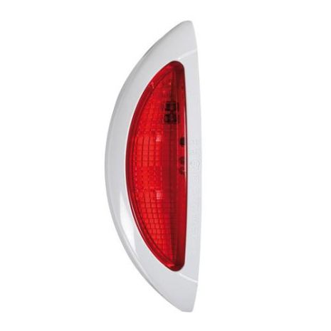 ΦΩΤΑ ΟΓΚΟΥ ΦΟΡΤΗΓΟΥ 12/24V 4SMD LED 1ΤΕΜ. ΛΕΥΚΟ-ΚΟΚΚΙΝΟ ΣΕ ΛΕΥΚΟ ΠΛΑΙΣΙΟ Auto Moto Tyres 