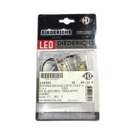 ΦΩΤΑ ΠΙΝΑΚΙΔΑΣ LED ΓΙΑ VW SCIROCCO 08+ VW GOLF 6 3/5D 10.08+ Auto Moto Tyres 