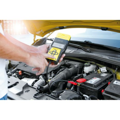 ΤΕΣΤΕΡ ΜΠΑΤΑΡΙΑΣ/ΔΥΝΑΜΟ TESTER-PRO ΜΕ ΘΕΡΜΙΚΟ ΕΚΤΥΠΩΤΗ 12V /ΒΑΛΙΤΣΑΚΙ/ 2 ΡΟΛΑ ΧΑΡΤΙ/ CD ΕΓΚΑΤΑΣΤΑΣΗΣ LAMPA - 1 ΤΕΜ Auto Moto Tyres 