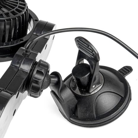 ΑΝΕΜΙΣΤΗΡΑΣ ΔΙΠΛΟΣ 24V 2χ4''(10,8cm) ΜΕ ΦΙΣ ΑΝΑΠΤΗΡΑ 2 ΤΑΧΥΤΗΤΩΝ ΜΕ ΒΕΝΤΟΥΖΑ PRO SERIES AMIO ΑΜΙΟ - 1 ΤΕΜ. Auto Moto Tyres 