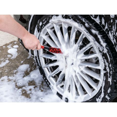 ΒΟΥΡΤΣΑ ΠΛΥΣΙΜΑΤΟΣ SHINE ΓΙΑ ΖΑΝΤΕΣ/ΤΑΣΙΑ ΜΙΚΡΟΦΙΜΠΡΑ (S) 32x4cm LAMPA - 1 ΤΕΜ. Auto Moto Tyres 