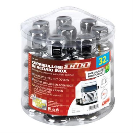 ΚΑΠΑΚΙΑ ΠΑΞΙΜΑΔΙΩΝ / ΜΠΟΥΛΟΝΙΩΝ ΦΟΡΤΗΓΟΥ ΝΙΚΕΛ 32mm Auto Moto Tyres 