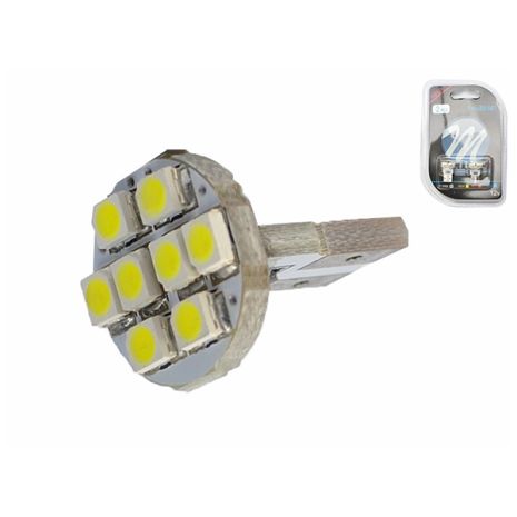 Λαμπά W5W 8xSMD 3528 12V Λευκή 2τεμ Auto Moto Tyres 
