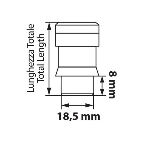 Μπουλόνια Ασφαλείας 12x1,50 42,2mm (19) ίσια με ροδέλα K010 5τεμ Auto Moto Tyres 