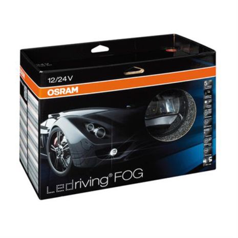 Προβολείς Ομίχλης FOG 4in1 OSRAM LEDRIVING 6.000K 90mm σετ 12/24V Auto Moto Tyres 