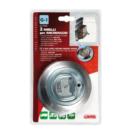 ΒΑΣΕΙΣ ΔΕΣΙΜΑΤΟΣ G-1 200kg ΦΟΡΤΙΟΥ ΚΑΙ 600kg ΑΝΤΟΧΗΣ ΠΙΕΣΗΣ 2ΤΕΜ. Auto Moto Tyres 