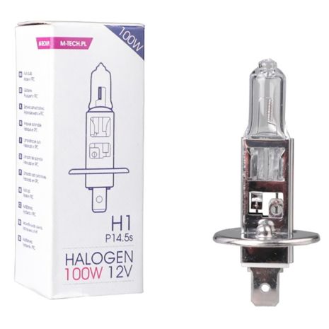 H1 12V 100W P14,5s STANDARD ΑΛΟΓΟΝΟΥ ΚΟΥΤΙ 1ΤΕΜ. M-TECH Auto Moto Tyres 