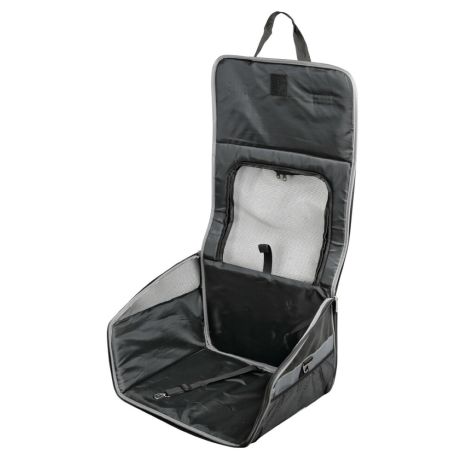 ΤΣΑΝΤΑ ΜΕΤΑΦΟΡΑΣ/ ΚΑΘΙΣΜΑ (ΚΟΥΤΙ) ΑΥΤΟΚΙΝΗΤΟΥ ΣΚΥΛΟΥ CAR PETS KENNEL 2 in 1 (S) 40x38x28cm ΜΕ ΛΟΥΡΙ ΔΕΣΙΜΑΤΟΣ Auto Moto Tyres 