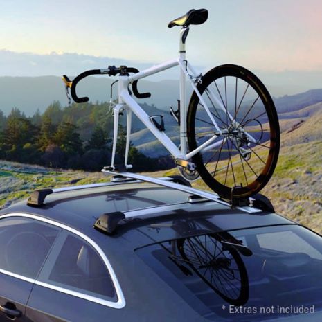ΜΠΑΡΕΣ ΟΡΟΦΗΣ ΑΝΟΔΙΩΜΕΝΟΥ ΑΛΟΥΜΙΝΙΟΥ FLUSH BAR STANDARD YAKIMA 95 cm (ΑΣΗΜΙ ΧΡΩΜΑ/ΜΕ ΚΛΕΙΔΑΡΙΕΣ) ΓΙΑ ΟΛΕΣ ΤΙΣ ΟΡΟΦΕΣ - 2 ΤΕΜ. Auto Moto Tyres 