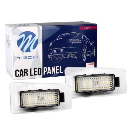 ΦΩΤΑ ΠΙΝΑΚΙΔΑΣ LED HYUNDAI / KIA MTECH - 2 ΤΜΧ. Auto Moto Tyres 