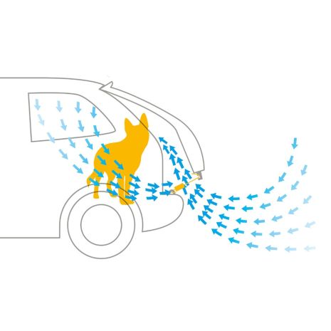 ΓΑΝΤΖΟΣ ΜΕΤΑΛΛΙΚΟΣ AIR-FLOW ΓΙΑ ΝΑ ΜΕΝΕΙ ΑΝΟΙΧΤΟ ΤΟ ΠΟΡΤ ΠΑΓΚΑΖ ΠΤΥΣΣΟΜΕΝΟΣ 21,5-24,0cm ΓΙΑ ΣΚΥΛΟΥΣ Auto Moto Tyres 