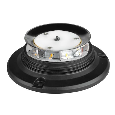 ΦΑΡΟΣ ΠΕΡΙΣΤΡΕΦΟΜΕΝΟΣ ΜΕ ΙΣΙΑ ΒΑΣΗ 8LED RL-14 9-32V 3 ΛΕΙΤΟΥΡΓΙΩΝ ΒΙΔΩΤΟΣ ΠΟΡΤΟΚΑΛΙ 110x75mm Auto Moto Tyres 