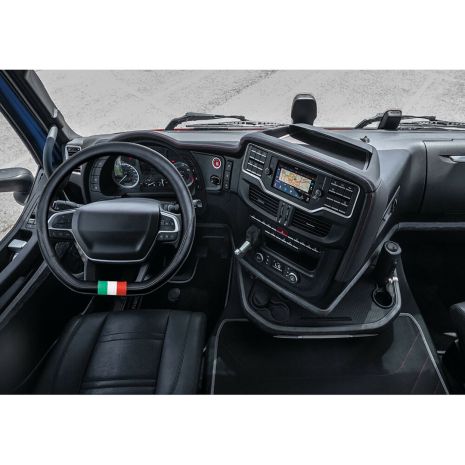 IVECO S-WAY 10/2019>/SCANIA R/S SERIE 7 11/2016> ΚΑΛΥΜΜΑ ΤΙΜΟΝΙΟΥ CLUB ΜΑΥΡΟ-ΣΗΜΑΙΑ ΙΤΑΛΙΑΣ/ΚΟΦΤΟ Auto Moto Tyres 