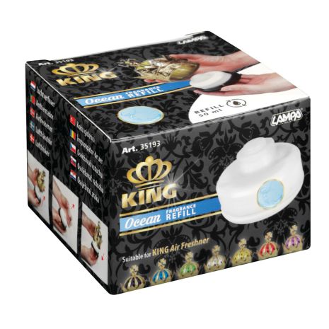 ΑΝΤΑΛΛΑΚΤΙΚΟ ΓΙΑ ΑΡΩΜΑΤΙΚΟ ΣΤΕΜΜΑ KING OCEAN ΑΡΩΜΑ ΩΚΕΑΝΟΥ ΜΕ ΡΥΘΜΙΖΟΜΕΝΗ ΕΝΤΑΣΗ Auto Moto Tyres 