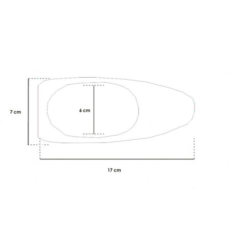 ΚΕΡΑΙΑ ΚΑΡΧΑΡΙΑΣ ΜΕΓΑΛΗ ΓΚΡΙ FM-ΚΟΥΦΙΑ ΜΕ ΠΛΑΚΕΤΑ (ΚΑΝΟΝΙΚΗ ΑΝΤΑΛΛΑΚΤΙΚΗ) ΜΗΚΟΣ 17cm ΦΑΡΔΟΣ 7cm ΥΨΟΣ 6cm - 1 ΤΕΜ. Auto Moto Tyres 