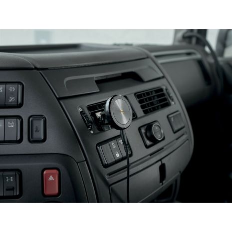 Μαγνητική Βάση Στήριξης Κινητού Mag Wireless Airvent της σειράς Optiline για Ίσιους Αεραγωγούς Αυτοκινήτου με δυνατότητα ασύρματης φόρτισης Max Power 15W, 15 μαγνήτες και 2 αυτοκόλλητα, μεταλλικά δακτυλίδια Auto Moto Tyres 