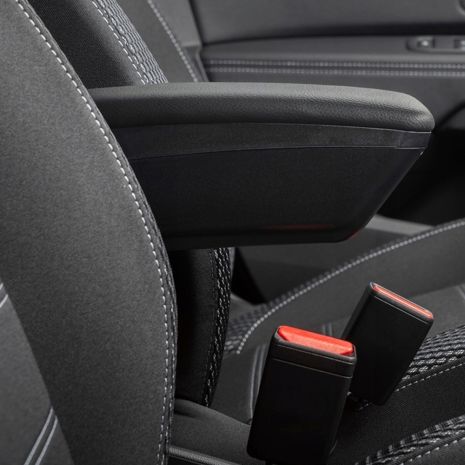 Ολοκληρωμένος Τεμπέλης Καθίσματος ARMSTER 3 PLUG & PLAY για Opel Mokka LHD 2012-2016 / Opel Mokka X LHD 2016-2020 (με Εργοστασιακό Υποβραχιόνιο) από Πλαστικό και Vegan Δέρμα σε Μαύρο Χρώμα RATI - 1 τεμ. Auto Moto Tyres 