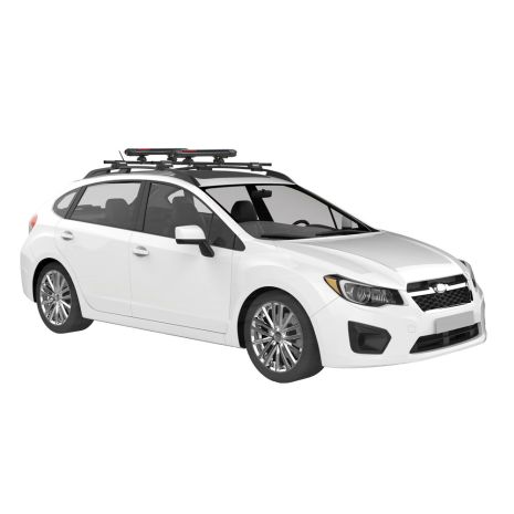 ΒΑΣΗ ΣΚΙ ΟΡΟΦΗΣ FATCAT 4 EVO BLACK 4 ΖΕΥΓΑΡΙΑ ΣΚΙ / 2 SNOWBOARD YAKIMA ΜΑΥΡΗ 57cm ΥΑΚΙΜΑ Auto Moto Tyres 