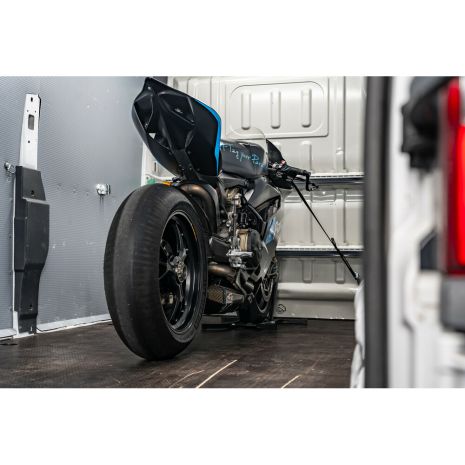 ΣΤΑΝΤ MOTO ΕΜΠΡΟΣ ΤΡΟΧΟΥ STAND LOCK ΓΙΑ ΕΛΑΣΤΙΚΑ 15-21 ΙΝΤΣΩΝ max180mm ΣΕ ΜΑΥΡΟ ΧΡΩΜΑ LAMPA - 1 ΤΕΜ. Auto Moto Tyres 