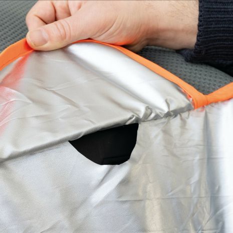 ΚΟΥΚΟΥΛΑ ΑΥΤΟΚΙΝΗΤΟΥ ΓΙΑ ΧΑΛΑΖΙ (max 11mm/70Km/h) CAR METEO GUARD MG-S 400x165x120cm LAMPA - 1 τεμ. Auto Moto Tyres 