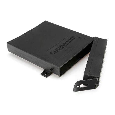 ΟΡΘΟΓΩΝΙΟ ΚΟΥΤΙ ΦΥΛΑΞΗΣ-ΘΗΚΗ ΕΓΓΡΑΦΩΝ (330χ65mm) ECO-LINE ΣΕ ΜΑΥΡΟ ΧΡΩΜΑ LAMPA - 1 ΤΕΜ. Auto Moto Tyres 