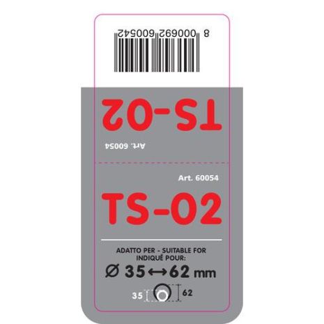 ΑΚΡΟ ΕΞΑΤΜΙΣΗΣ TS-02 35-62mm Auto Moto Tyres 