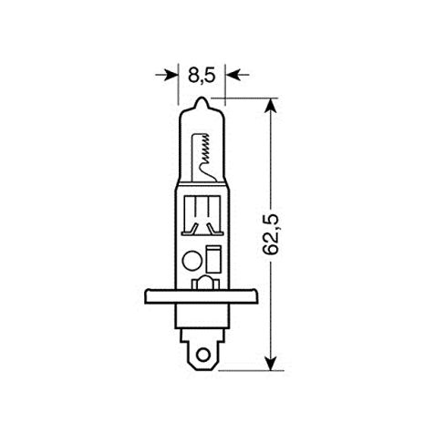 H1 ΑΛΟΓΟΝΟΥ 12V/55W Auto Moto Tyres 