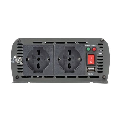 INVERTER 12>220-240V max1000W-peak2000W - 1 τεμ. Auto Moto Tyres 