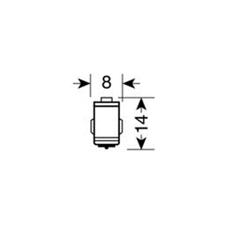 ΛΑΜΠΑΚΙ T3 HYPER-LED ΚΟΚΚΙΝΟ ΦΩΣ POWER2 Auto Moto Tyres 