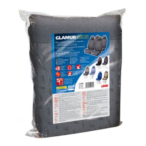 ΚΑΛΥΜΜΑΤΑ ΚΑΘΙΣΜΑΤΩΝ GLAMUR BASIC-FIT ΑΝΘΡΑΚΙ ΣΕΤ Auto Moto Tyres 