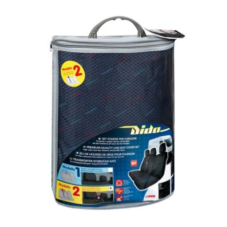 Καλύμματα Καθισμάτων Dido-2, με επανατυλικτήρα ζώνης - Μπλε Auto Moto Tyres 