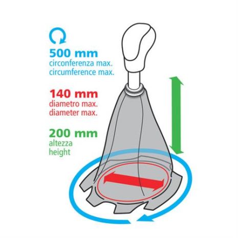 ΦΟΥΣΚΑ ΤΑΧΥΤΗΤΩΝ PREMIUM ΜΑΥΡΟ ΧΡΩΜΑ ΜΕ ΚΟΚΚΙΝΗ ΡΑΦΗ Auto Moto Tyres 