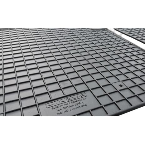 ΜΑΡΚΕ ΠΑΤΑΚΙΑ ΣΕ ΣΚΑΦΗ ΛΑΣΤΙΧΟ ΓΙΑ KIA OPTIMA 2015+ ΣΕ ΜΑΥΡΟ ΧΡΩΜΑ ΜΕ ΚΟΥΜΠΩΜΑΤΑ CIK - 4 ΤΕΜ. Auto Moto Tyres 