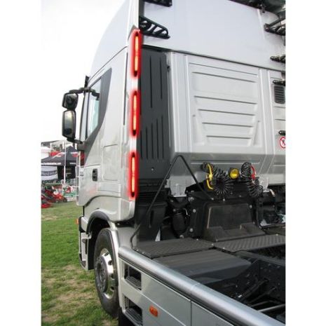 ΦΩΣ ΘΕΣΕΩΣ 12/24V 13LED NEON EFFECT 17cm ΚΟΚΚΙΝΟ ΑΔΙΑΒΡΟΧΟ Auto Moto Tyres 