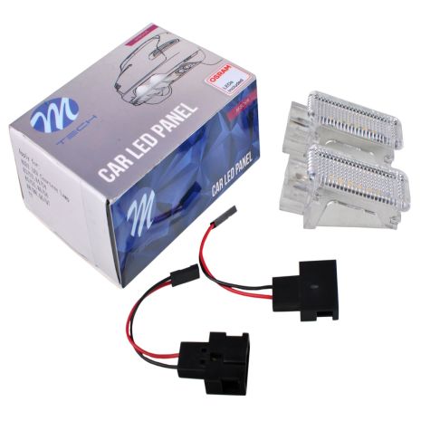 AUDI ΠΛΑΦΟΝΙΕΡΕΣ LED ΓΙΑ ΠΟΡΤ ΜΠΑΓΚΑΖ M-TECH - 2 ΤΕΜ. Auto Moto Tyres 