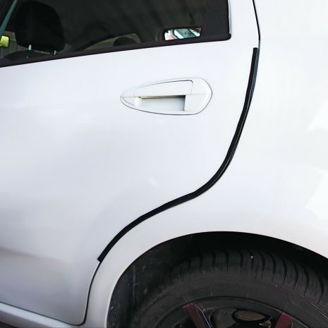 ΠΡΟΣΤΑΤΕΥΤΙΚΟ ΠΟΡΤΑΣ ARMOURED PROTECTOR ΛΑΣΤΙΧΕΝΙΟ ΜΕ ΕΣΩΤΕΡΙΚΟ ΛΑΜΑΚΙ 500cm ΜΑΥΡΟ 1 ΤΕΜ. Auto Moto Tyres 