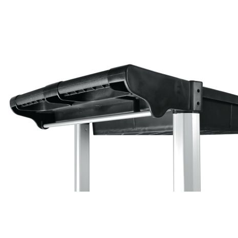 ΤΡΟΛΕΙ ΕΡΓΑΛΕΙΩΝ (TROLLEY) 2 ΕΠΙΠΕΔΩΝ ΜΕ 4 ΡΟΔΕΣ ΠΛΑΣΤΙΚΟ(PP)/ ΑΛΟΥΜΙΝΙΟ ΓΙΑ ΑΠΟΘΗΚΕΥΣΗ ΚΑΙ ΜΕΤΑΦΟΡΑ Auto Moto Tyres 