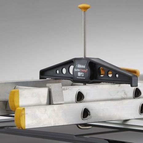 ΣΥΣΤΗΜΑ ΣΤΑΘΕΡΟΠΟΙΗΣΗΣ / ΜΕΤΑΦΟΡΑΣ ΣΚΑΛΑΣ RHINO SAFE CLAMP ΣΕ ΜΠΑΡΕΣ ΟΡΟΦΗΣ - 2 ΤΕΜ. Auto Moto Tyres 