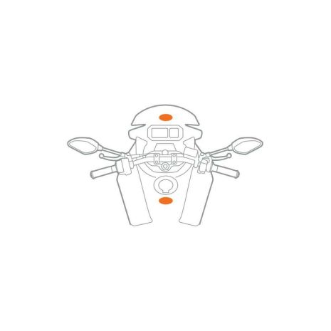 Αυτοκόλλητη Βάση Στήριξης Κινητού ή Action Camera Stick της σειράς Titan Optiline για Κράνος Οδήγησης, Ντεπόζιτο, Ουρά ή Λείες Επίπεδες Επιφάνειες Μηχανής με σύστημα Duolock, συμβατή με Θήκες ή Αντάπτορες Κινητού Optiline ή Ειδικό Αντάπτορα για Action Cam Auto Moto Tyres 