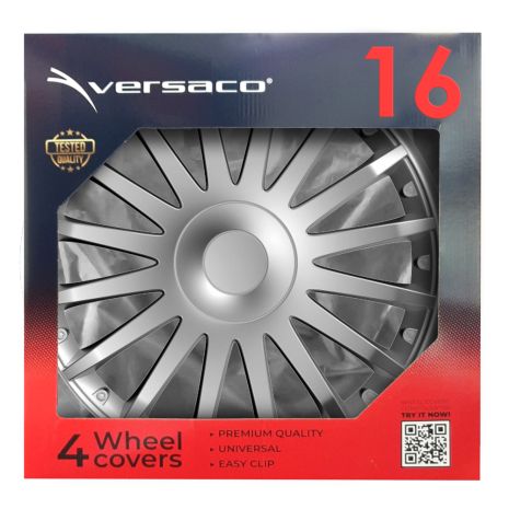 ΤΑΣΙΑ 16" CRYSTAL ΑΣΗΜΙ  ΣΕΤ 4 ΤΕΜ ΣΕ ΚΟΥΤΙ Auto Moto Tyres 