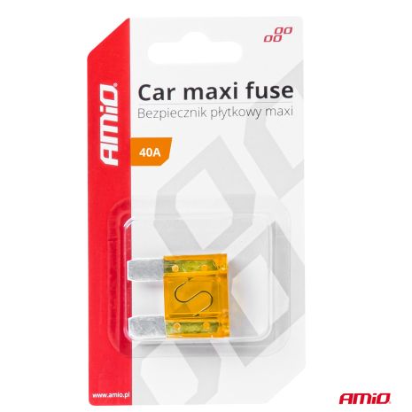 ΑΣΦΑΛΕΙΑ MAXI 40A AMIO - 1 Τεμ. Auto Moto Tyres 