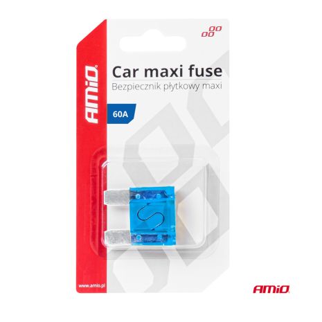 ΑΣΦΑΛΕΙΑ MAXI 60A AMIO - 1 Τεμ. Auto Moto Tyres 