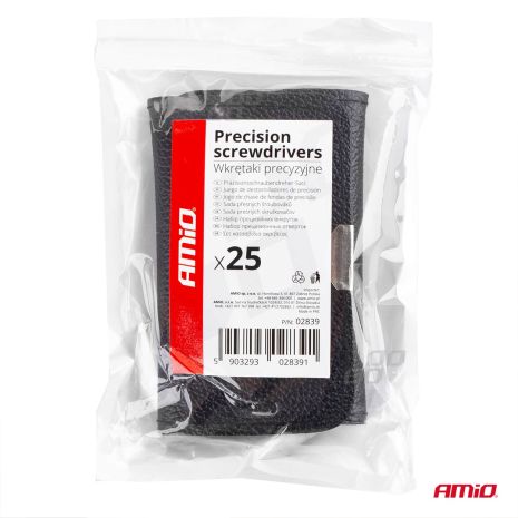 ΚΑΤΣΑΒΙΔΙ ΑΚΡΙΒΕΙΑΣ ΜΕ ΑΝΤΑΛΛΑΚΤΙΚΕΣ ΜΥΤΕΣ (24 ΔΙΑΦΟΡΕΤΙΚΑ ΣΧΕΔΙΑ & ΜΕΓΕΘΗ) ΣΕΤ ΣΕ ΘΗΚΗ ΜΕΤΑΦΟΡΑΣ ΑΜΙΟ - 1 σετ. Auto Moto Tyres 