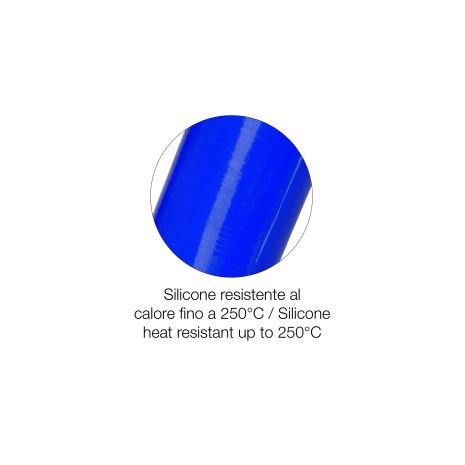 ΣΩΛΗΝΑΣ ΣΙΛΙΚΟΝΗΣ ΜΠΛΕ Φ18 ΜΗΚΟΣ 100cm SIMONI RACING  - 1 τεμ. Auto Moto Tyres 