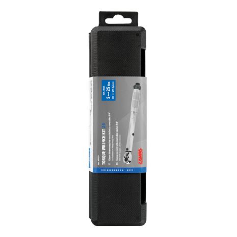 ΔΥΝΑΜΟΚΛΕΙΔΟ/ΡΟΠΟΚΛΕΙΔΟ TORQUE (ΤΟΡΞ) 1/4'' 5>25Nm 28cm CRV ΜΕ 9 ΜΥΤΕΣ & ΠΡΟΕΚΤΑΣΗ ΜΗΚΟΥΣ 10cm LAMPA - 1 Τεμ. Auto Moto Tyres 