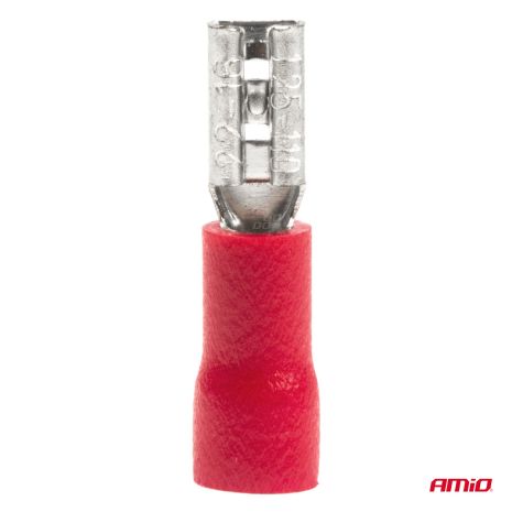 ΦΙΣΑΚΙΑ ΘΗΛΥΚΑ ΚΟΚΚΙΝΑ FDD1 1,25-110 /10A/ 3,8mm ΑΜΟ - 10 ΤΕΜ. Auto Moto Tyres 