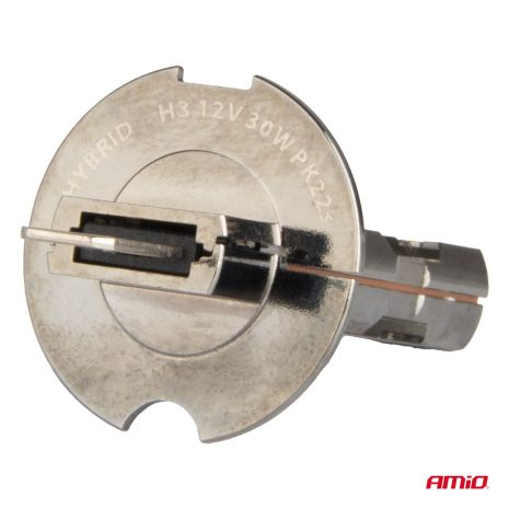 ΛΑΜΠΕΣ LED H3 12V 60W 6.000K 5.600lm +400% LED CAN-BUS HYBRID SERIES AMIO - 2 ΤΕΜ. Auto Moto Tyres 